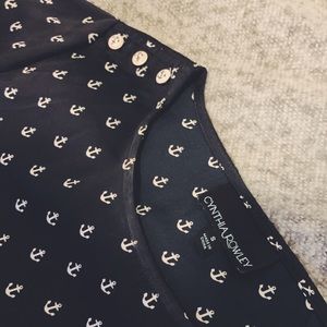 Cynthia Rowley 3/4 Sleeve Shirt